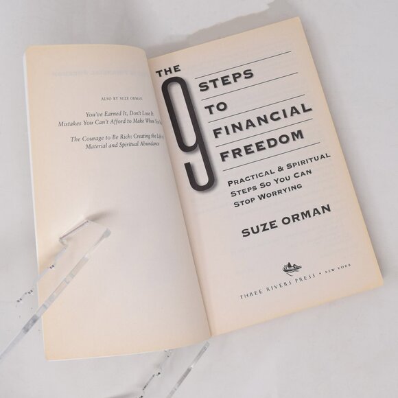 Suze Orman 9 Steps to Financial Freedom Paperback Wealth Revised Money Finance - Picture 8 of 14